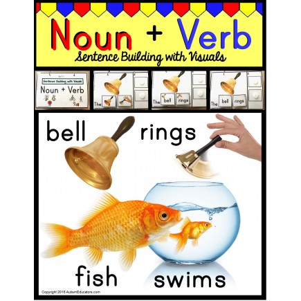 Nouns and Verbs – Building Sentences with Pictures